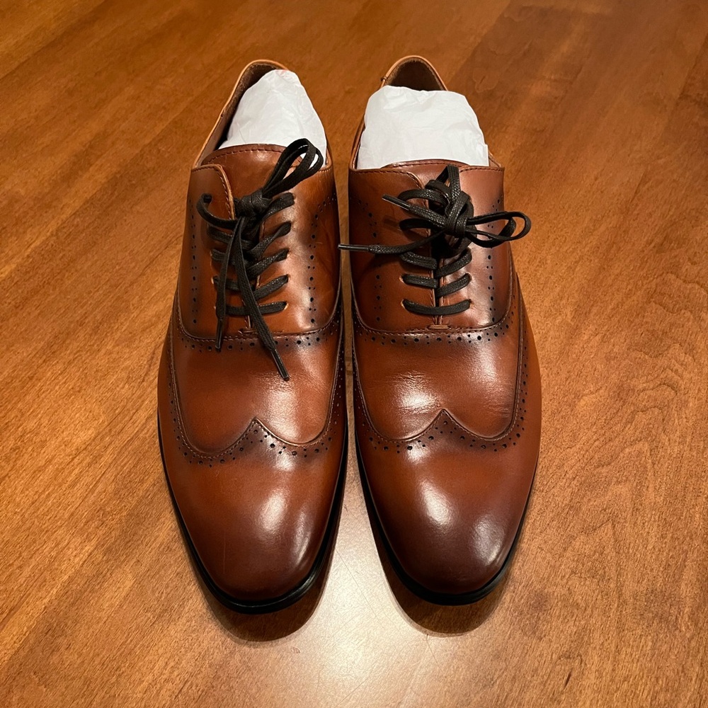 Men’s Aldo dress shoe. Size 9. Rosburgo. Chestnut color.